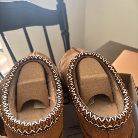 UGG Brown Tasman Suede Shoes - Picture 3 of 5